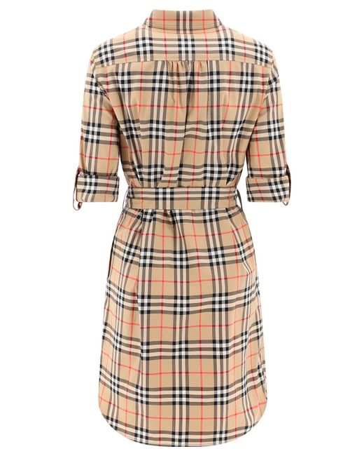 BURBERRY - WOMEN'S "VINTAGE CHECK" SHIRT DRESS