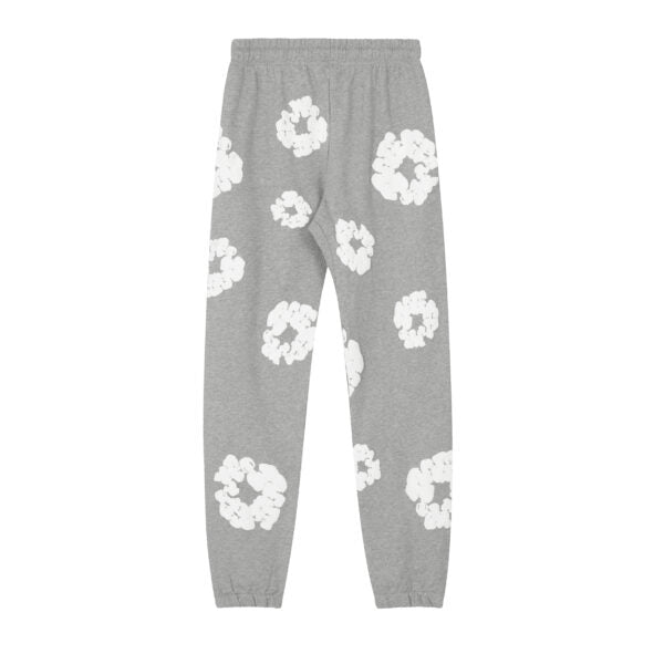 DENIM TEARS COTTON WREATH-PRINT TRACK PANTS