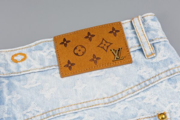 LOUIS VUITTON MONOGRAM DENIM PANTS