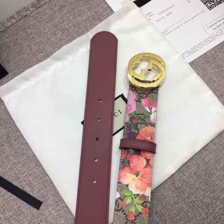 GUCCI - CANVAS BELT