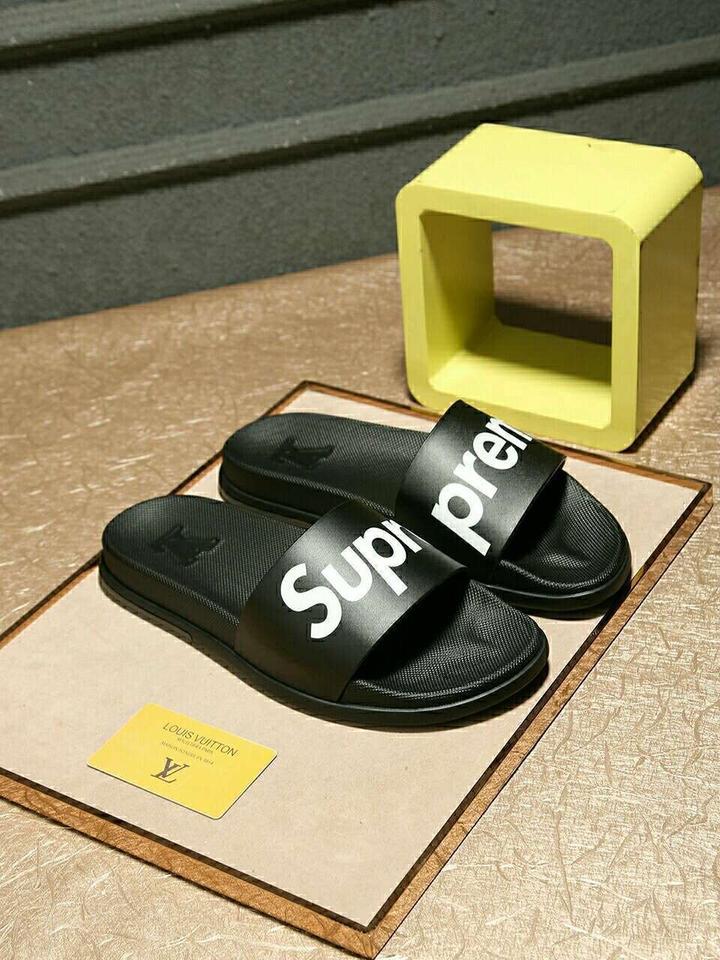 SUPREME X LOUIS VUITTON - SLIPPERS MEN’S